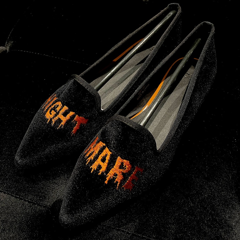 BRAND NEW ASOS NIGHTMARE HALLOWEEN COLLECTION LOAFERS SZ 6 US WOMEN